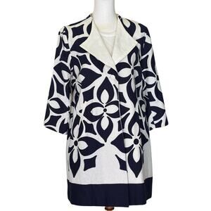 Zacharee vintage navy/white coat, 12, bold, classic, elegant, sophisticated